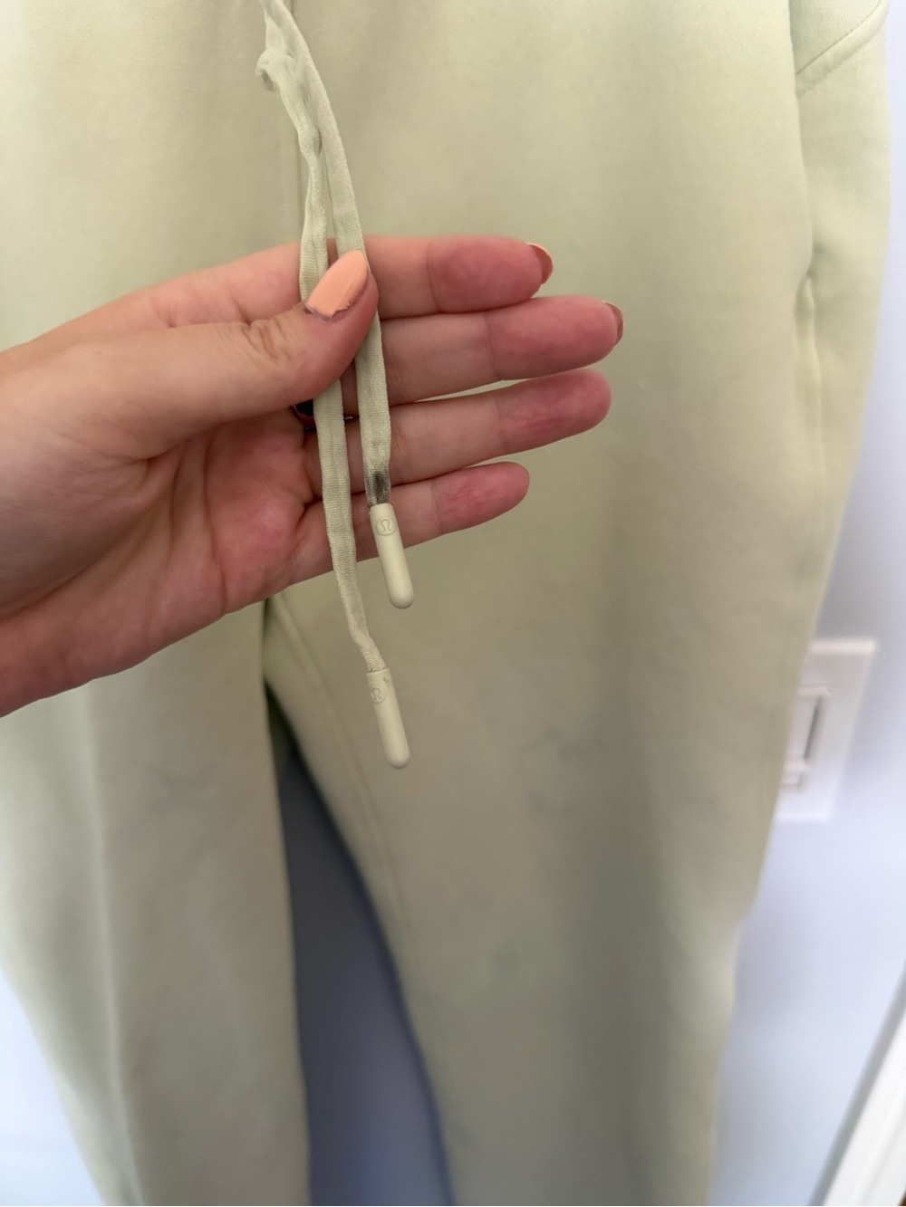 Lululemon Loungeful Straight Leg Pant in the color Dewy - Picture 3 of 8